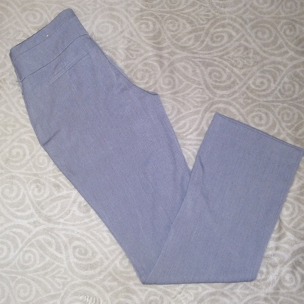 Stretch gray work slacks by Maurices